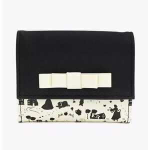 Loungefly Disney Princesses All Over Print Faux Leather Trifold Wallet